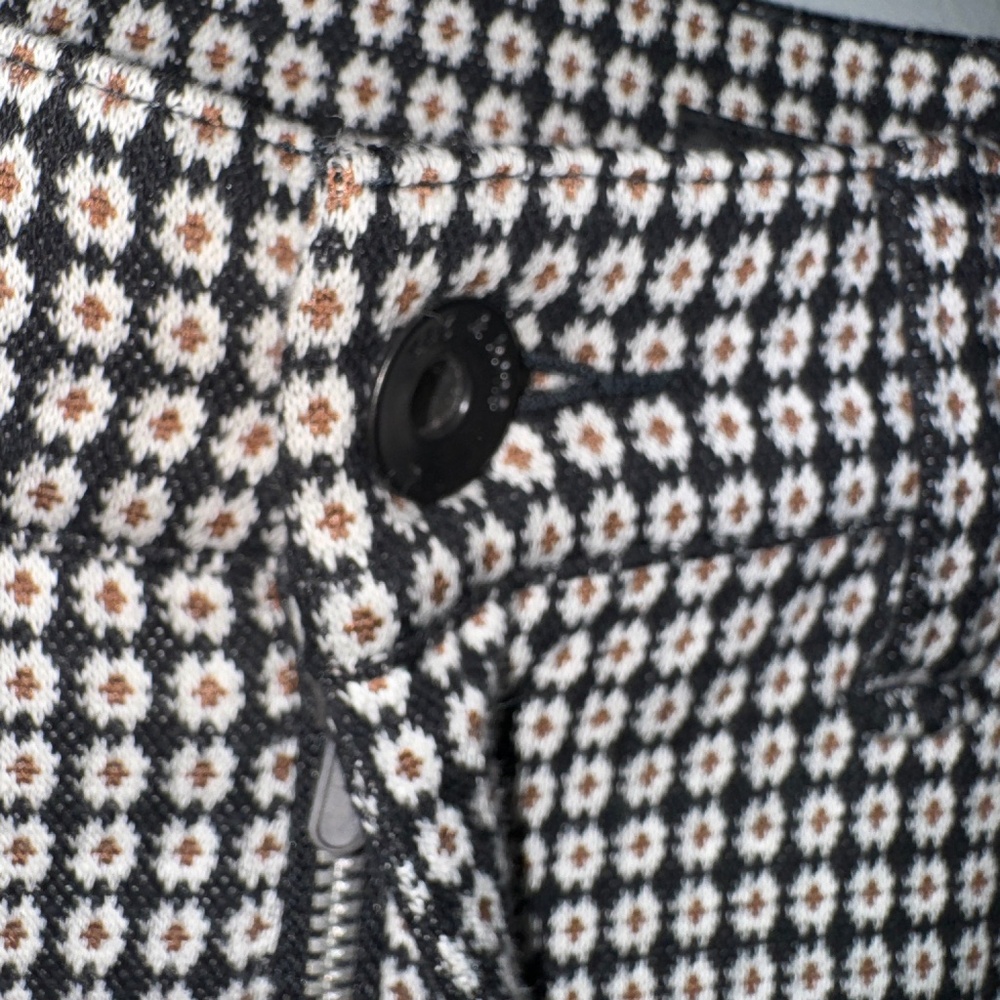EUC Rag & Bone Casey Knit Jacquard Flare Slim Fit Pant Size 8 - Picture 5 of 10